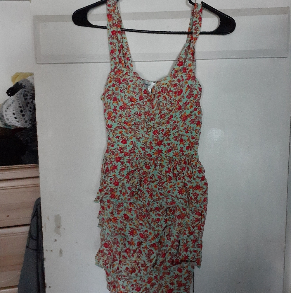 Springtime floral Mini dress